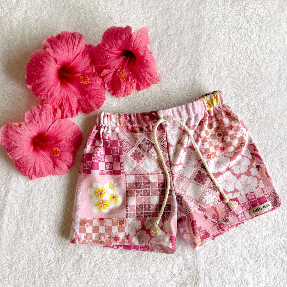 Everyday Keiki Shorts - Patchwork