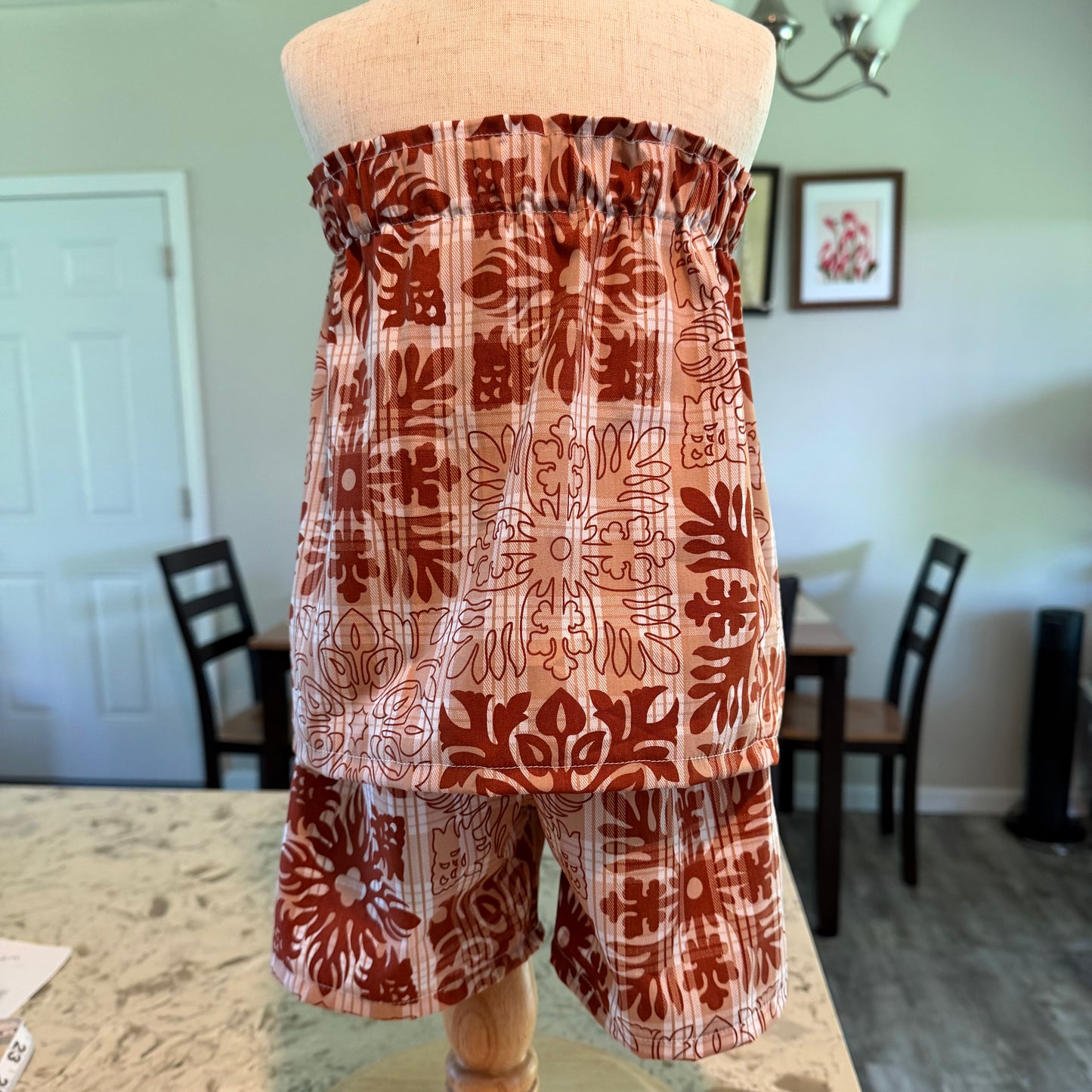 LHC Set - Brown Quilt Palaka