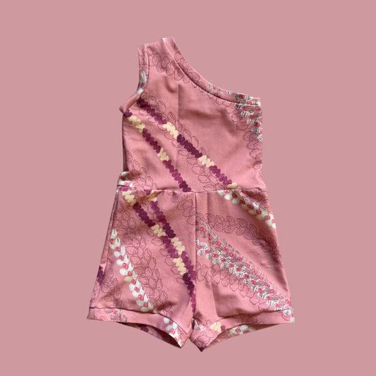 LHC Romper - Niihau Shells Lei